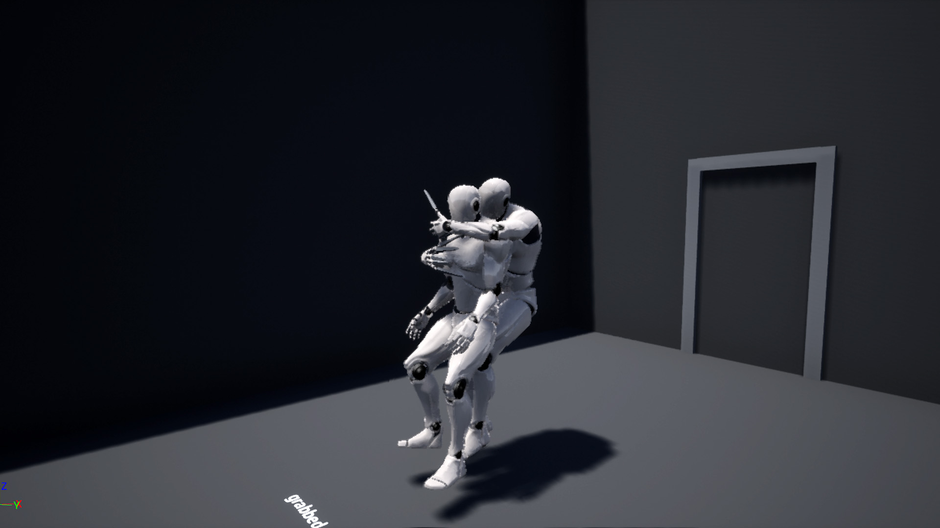 恐怖游戏幽灵鬼魂动画重定向 虚幻4 ue4 Ghost Creature Anims插图1