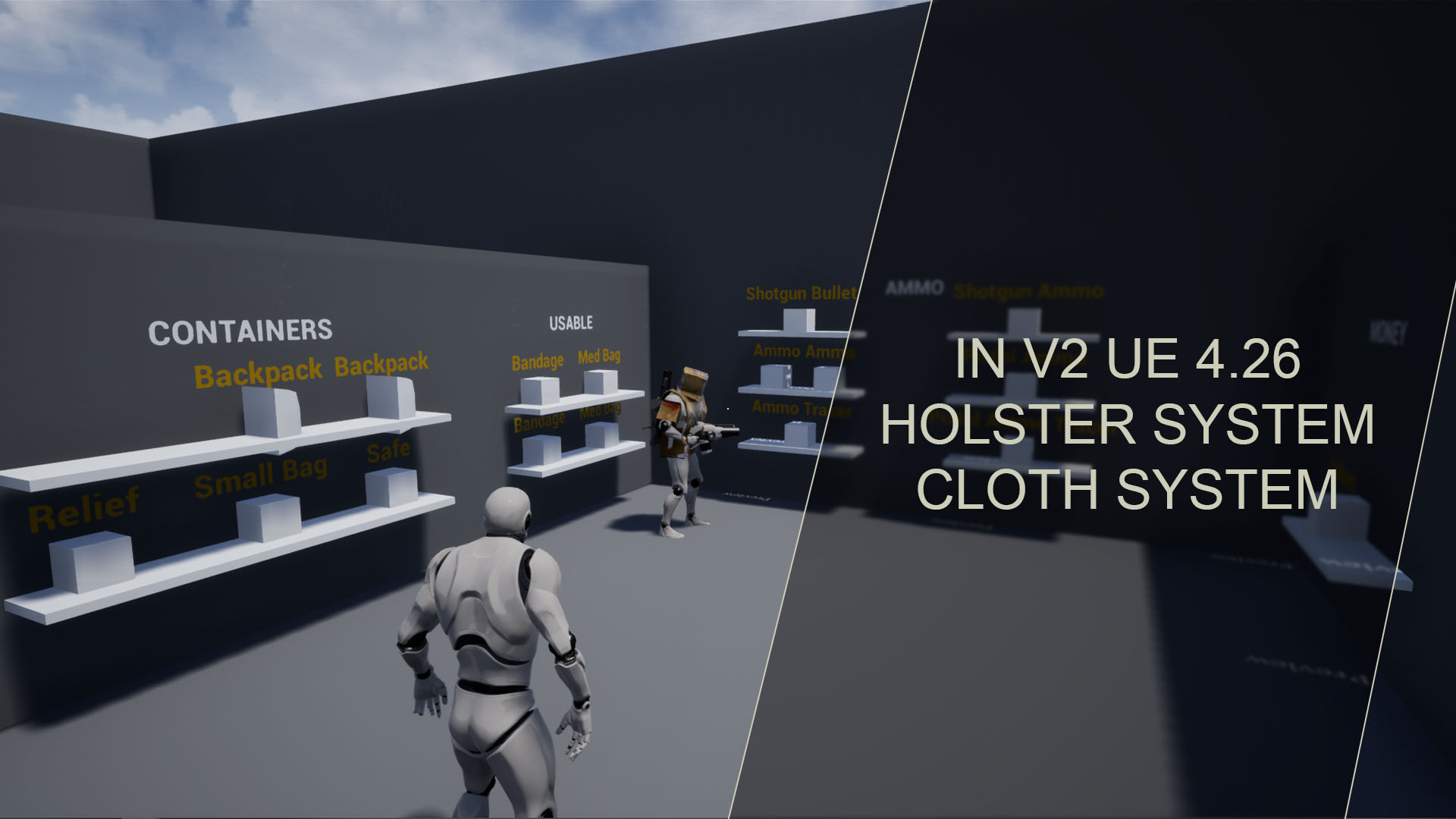 装备库存军火弹药蓝图项目 虚幻4 ue4 Pro Inventory Component插图4