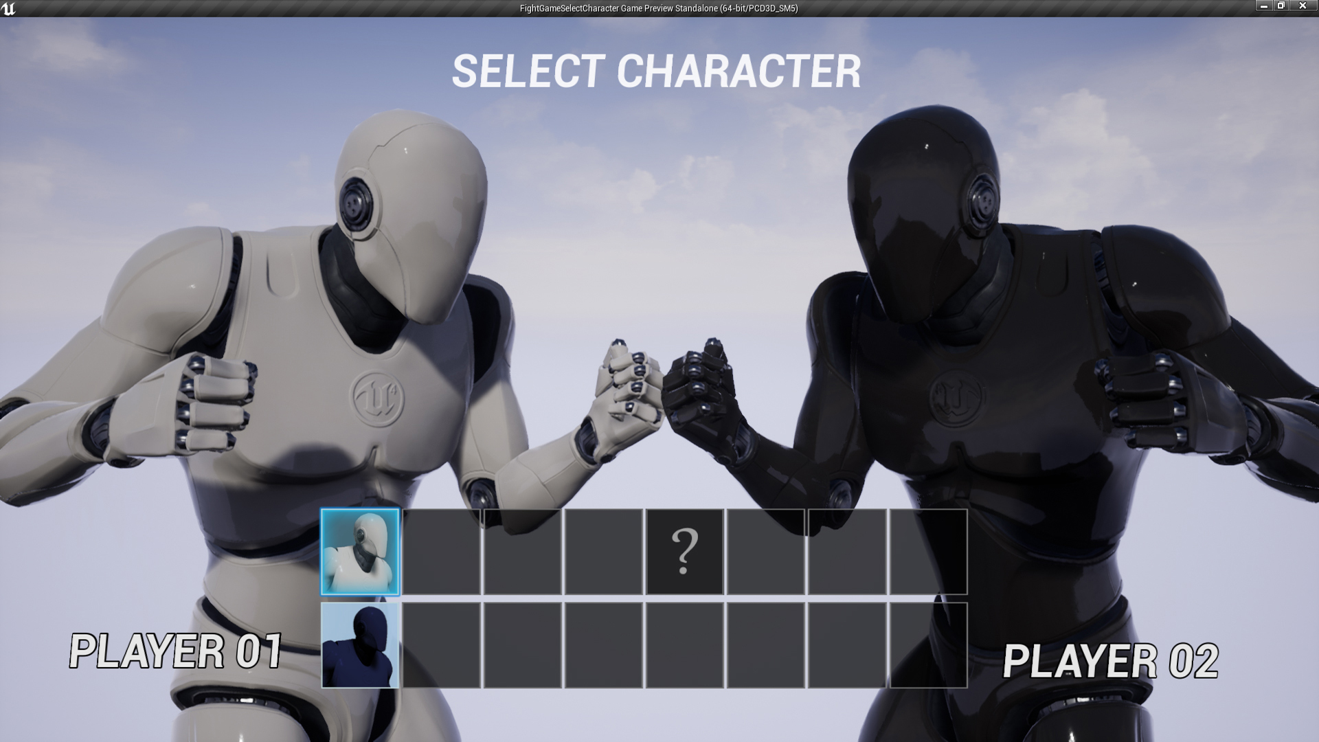 Fight Game Select 虚幻4 UE4 格斗 对战 游戏 角色 选择 蓝图插图3