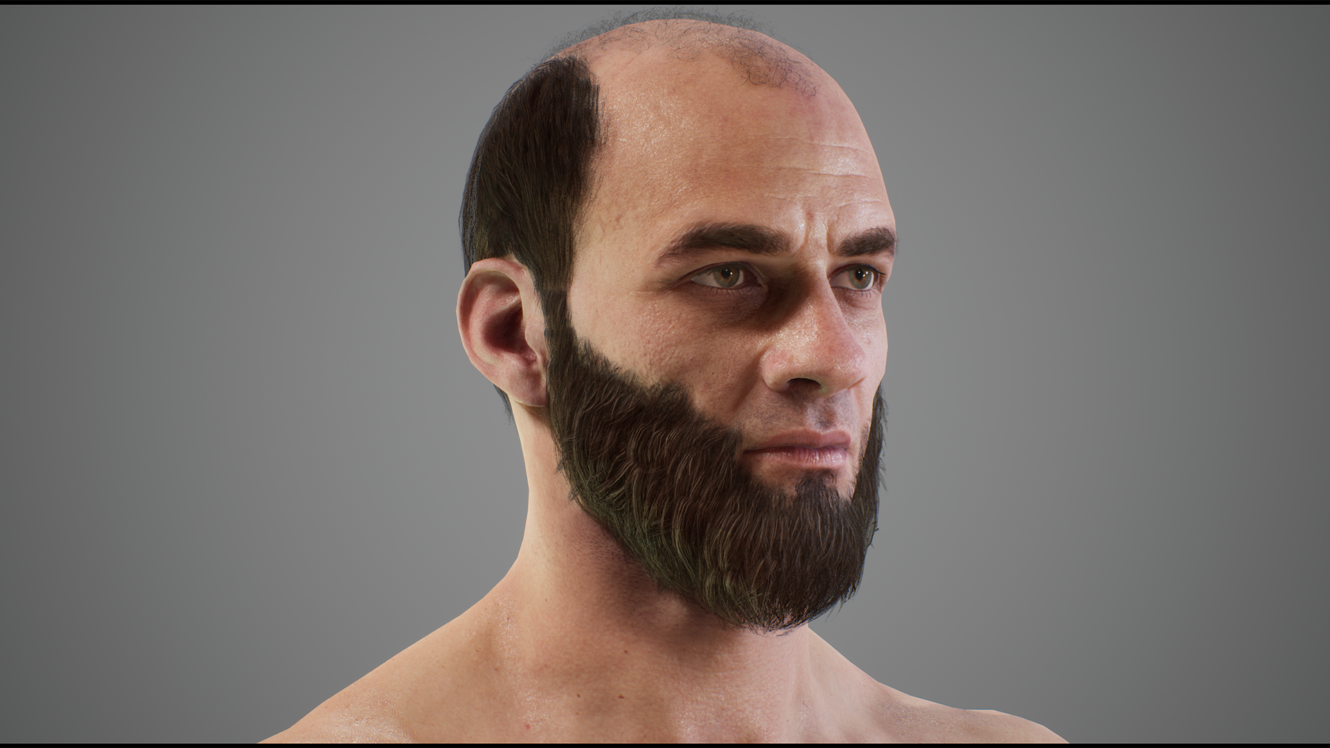 Character Customization Male 虚幻4 UE4 男性 角色 捏脸 蓝图插图3