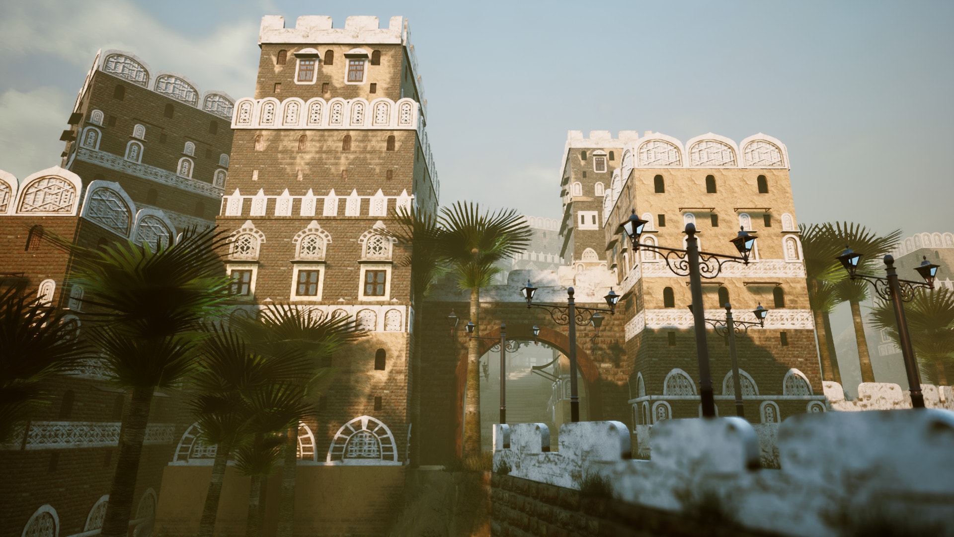 Modular Middle Eastern Village 虚幻4 UE4 模块化东部城市 场景