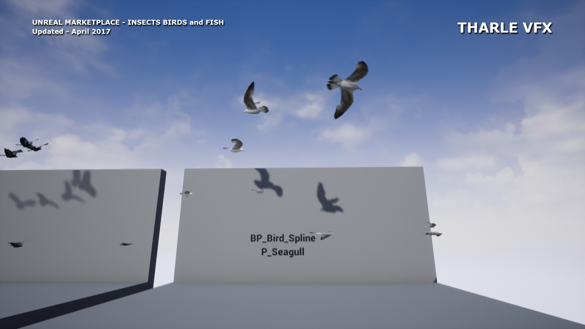 Insect Birds and Fish FX 虚幻4 UE4 蝴蝶 鱼 鸟 昆虫 轨迹飞行插图3