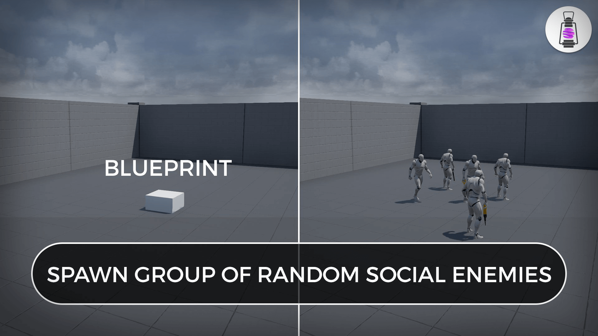 军队 人工智能 创建 蓝图 虚幻4 UE4 Enemy AI Constructor插图2