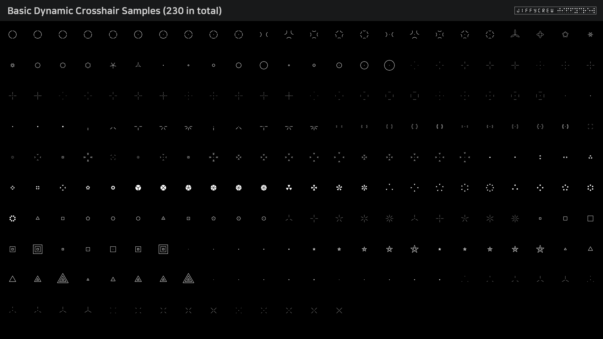 十字瞄准游戏动态准星蓝图材质 虚幻4 ue4 Crosshair Assembler插图3