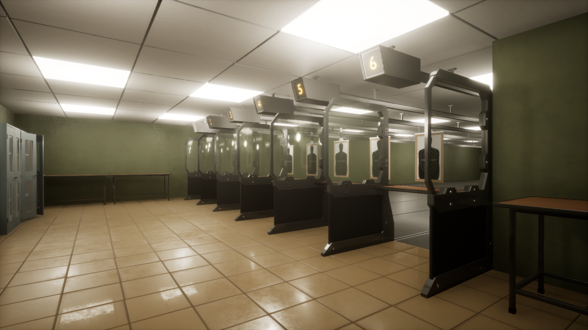 Shooting Range 虚幻4 UE4 射击训练场 场景