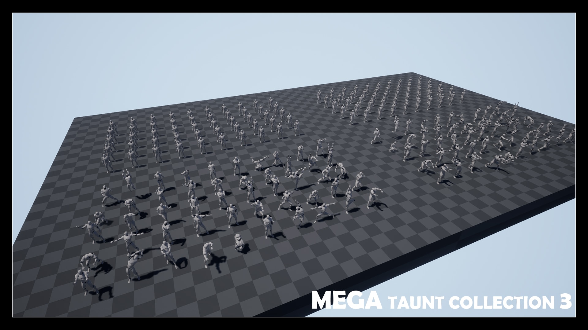 嘲讽挑衅炫耀胜利姿势动画 虚幻4 ue4 The Mega Taunt Multi Pack插图11