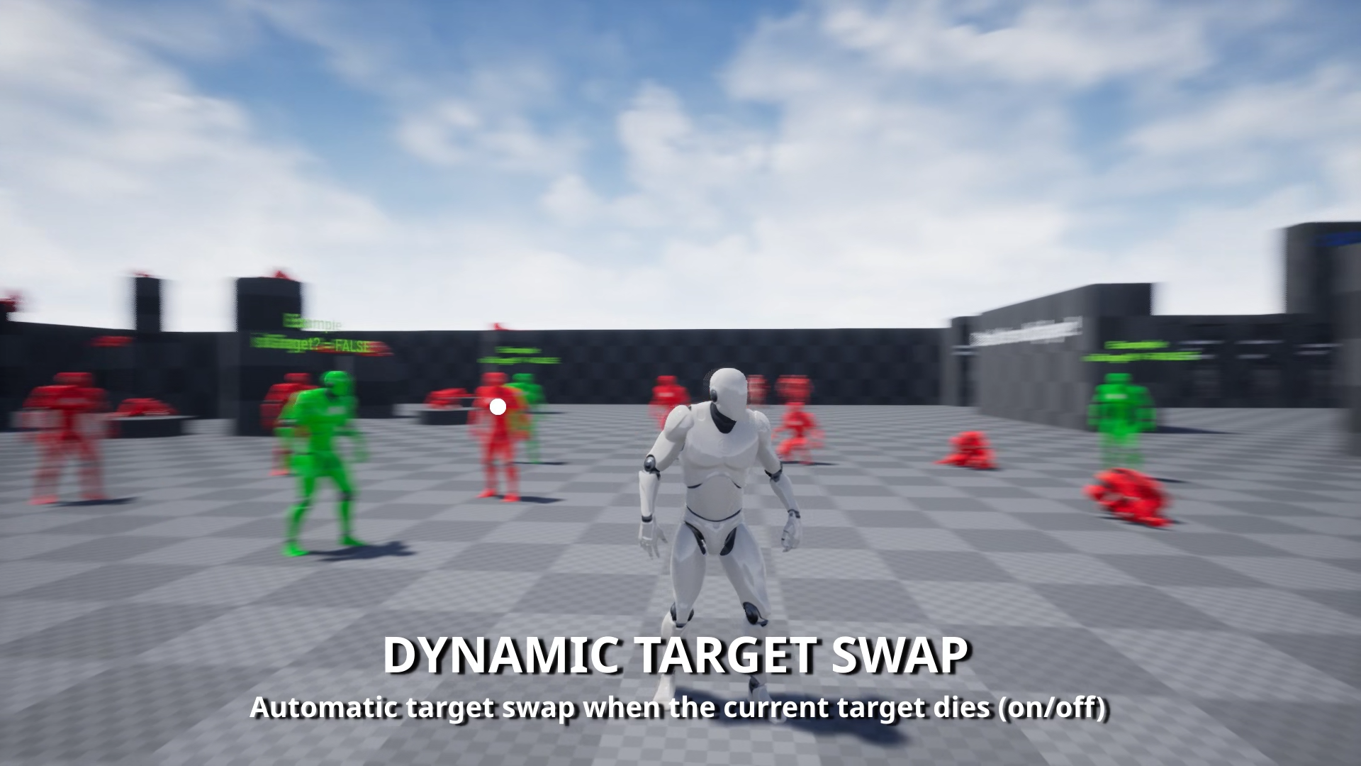 镜头锁定切换目标查障蓝图 虚幻4 ue4 Lock on Targeting System插图4