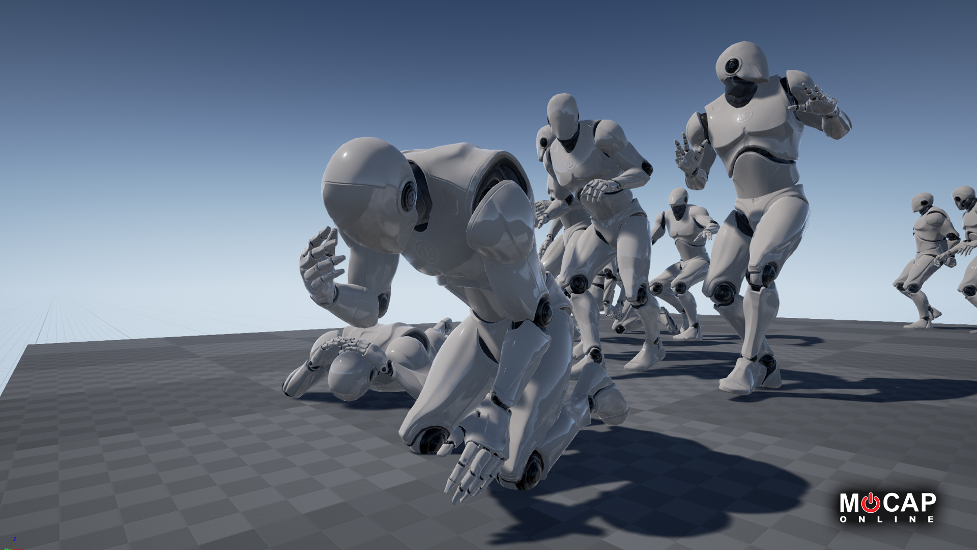 Scared! – MoCap Pack 虚幻4 UE4 惊吓 害怕 恐怖 动画包 重定向插图1