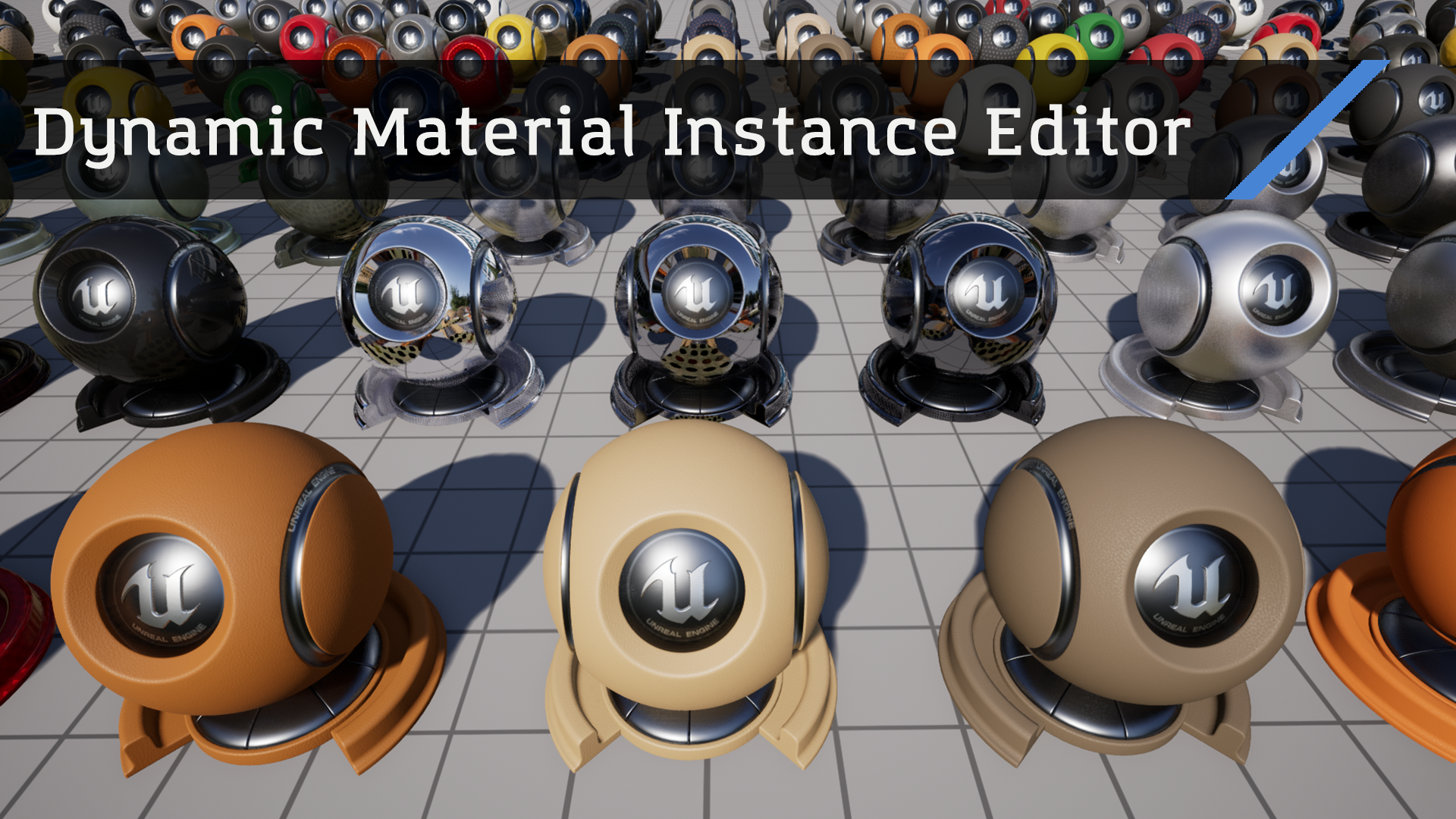 动态 材质实例 编辑 蓝图 虚幻4 UE4 DMI Editor