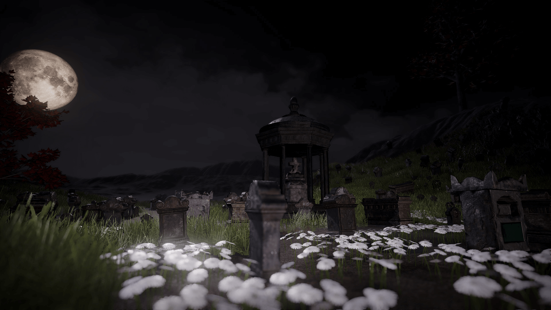 古老 墓地 棺材 墓碑 道具 虚幻4 UE4 Ancient Cemetery Props