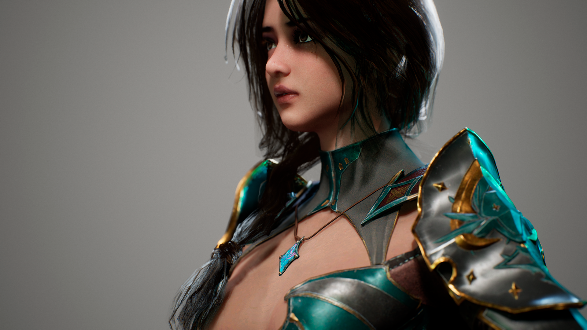 Assassin Girl 虚幻4 UE4 韩国 网游 女刺客 角色 动画插图2