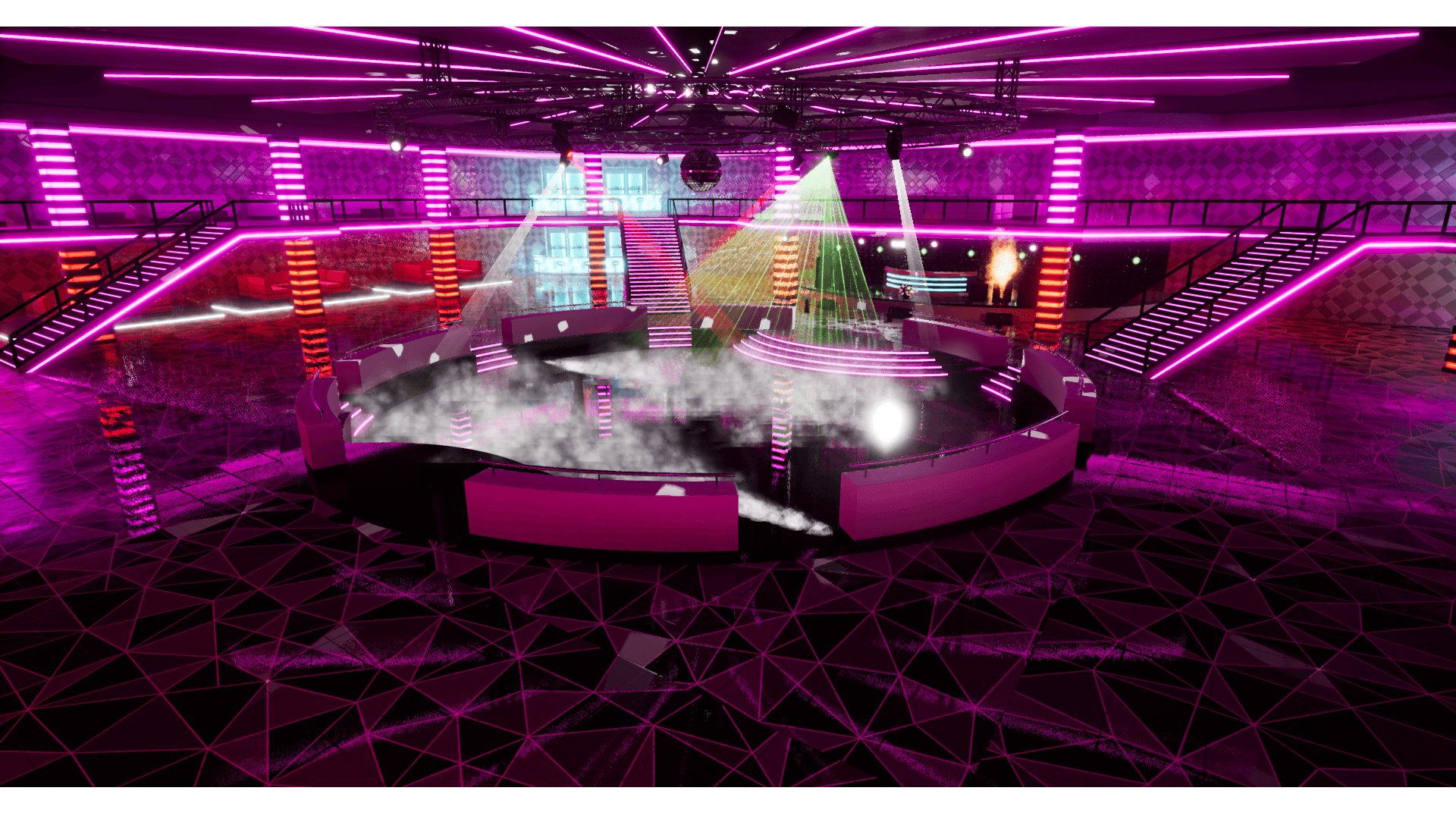酒吧 夜店 ktv 场景 合集 虚幻4 UE4 Night Club插图1