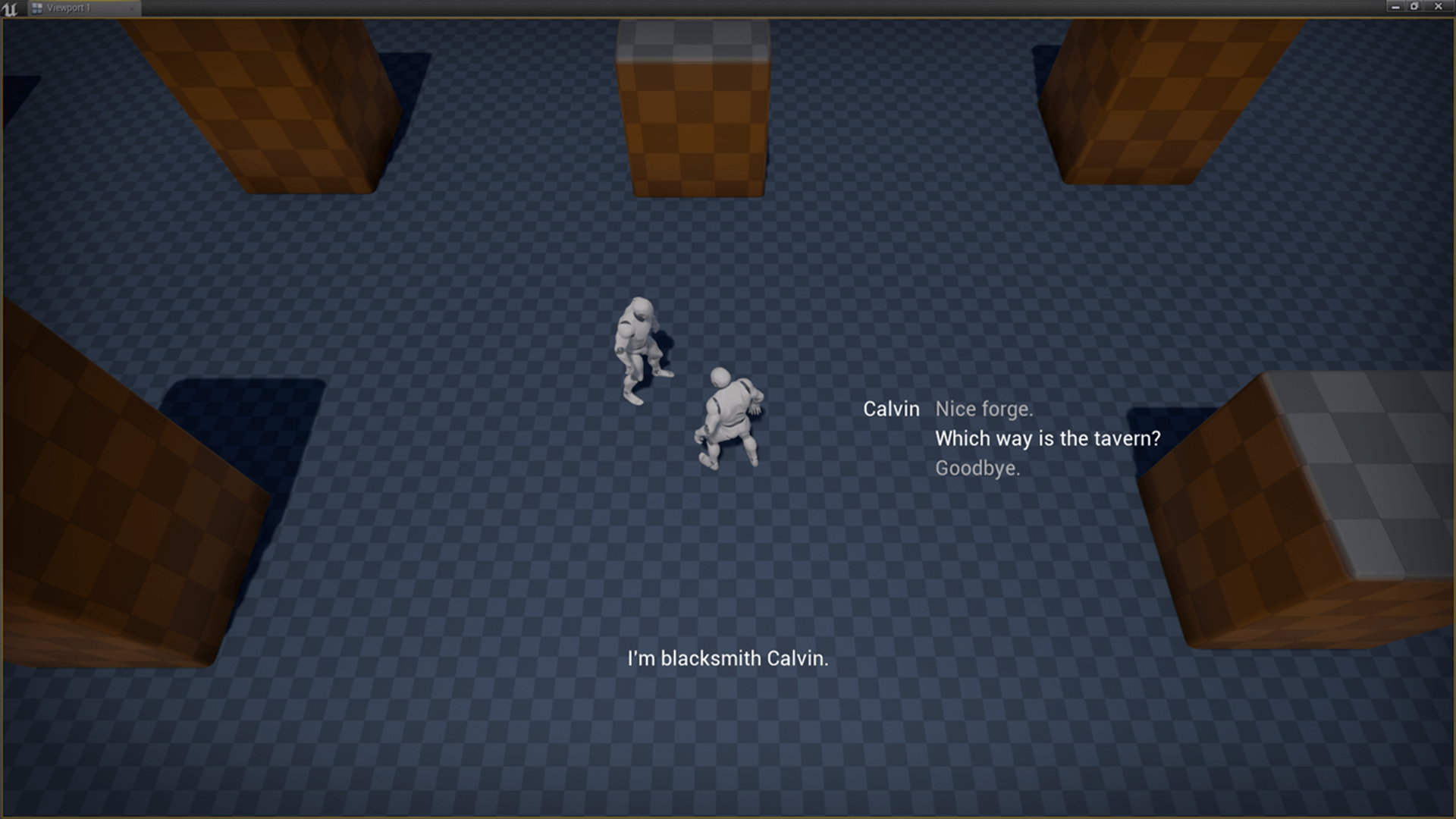 对话谈话交谈文本蓝图插件 虚幻4 ue4 Dialogue Plugin 426 427插图1