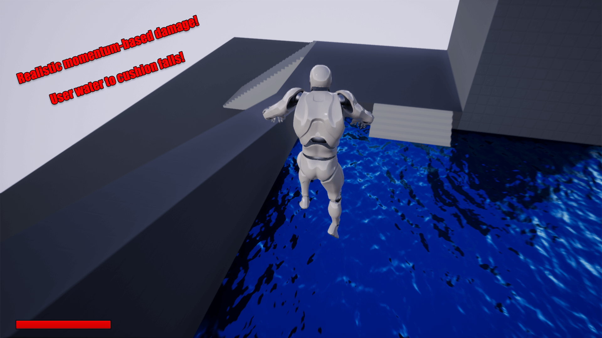 牛顿 动能 下落 系统 蓝图 虚幻4 UE4 Newtonian Falling