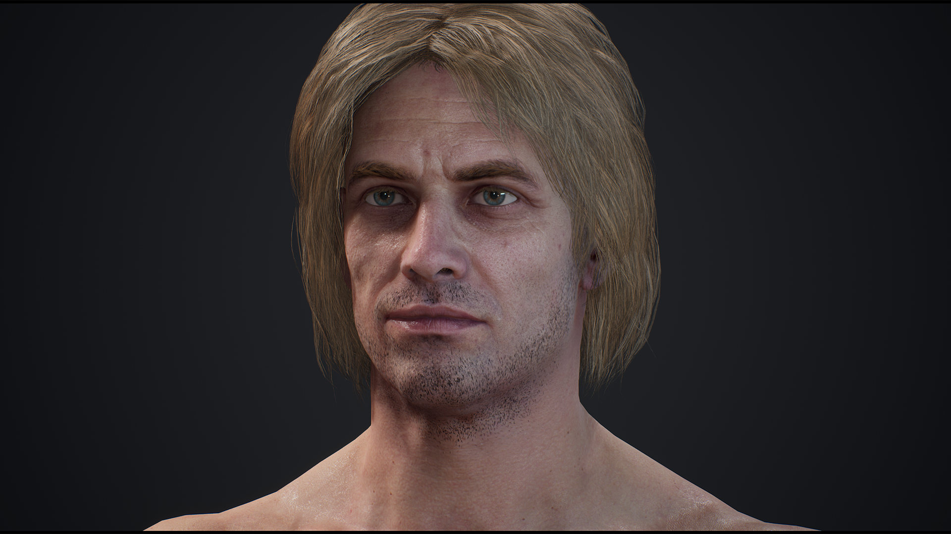 Character Customization Male 虚幻4 UE4 男性 角色 捏脸 蓝图插图2