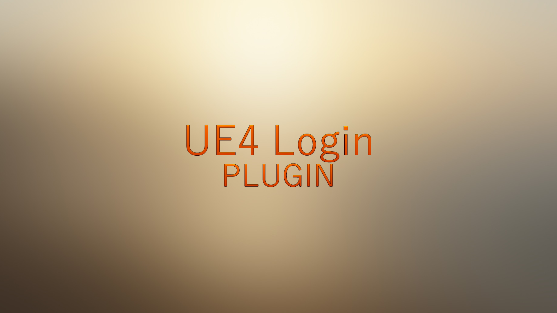 登陆 界面 密码 插件 虚幻4 UE4 Unreal Engine Login Plugin 413