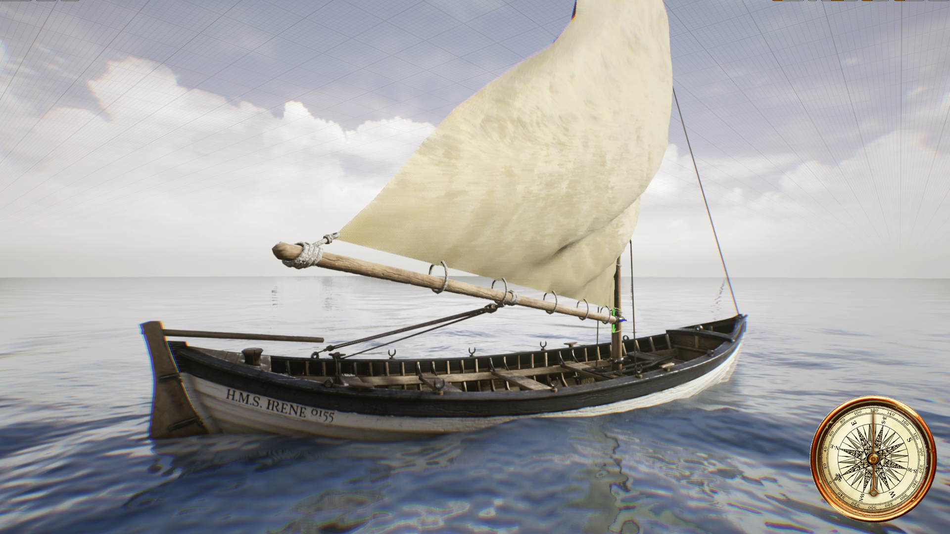 真实的 18世纪 帆船 蓝图 虚幻4 UE4 Realistic 18th Century Whaleboat插图2