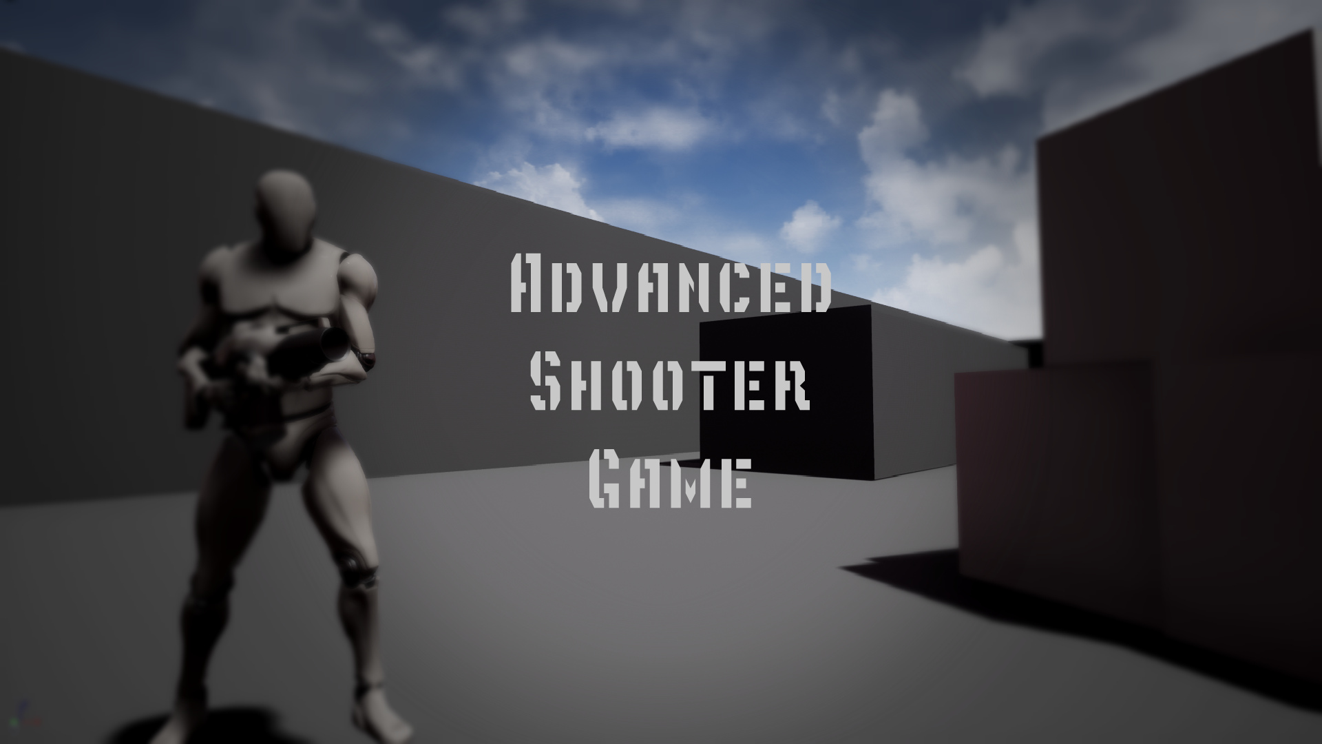 高级 射击 系统 蓝图 虚幻4 UE4 Advanced Shooter Game