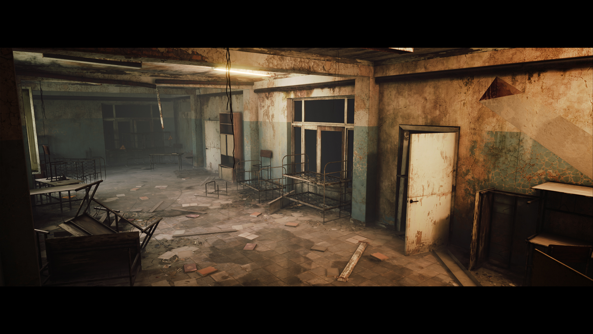 废弃 俄国 建筑 场景 虚幻4 UE4 Abandoned Russian Building插图3