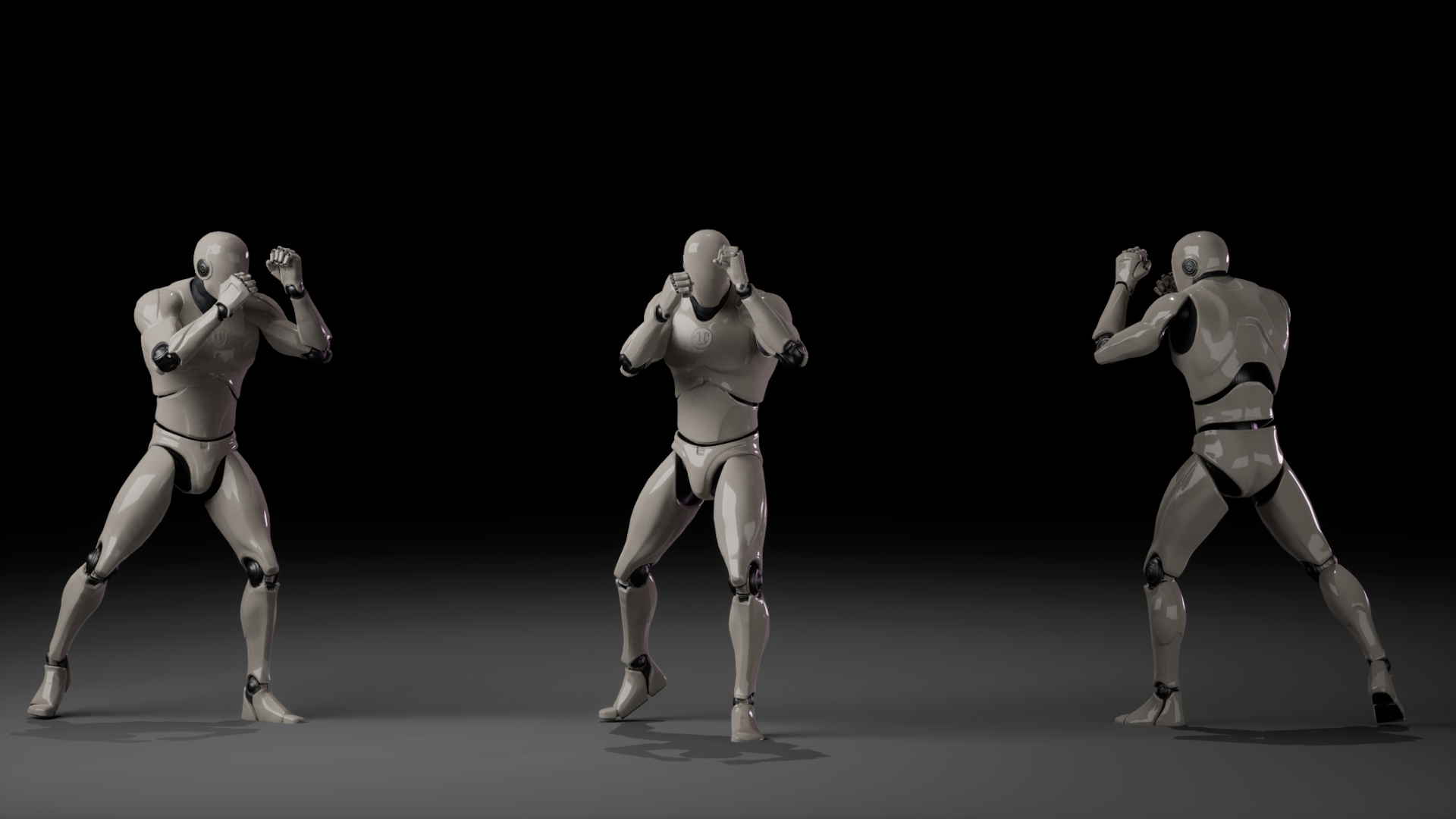 泰拳格斗搏击武术游戏动画重定向 虚幻4 ue4 Combat animations Kickboxing and Muay Thai V2插图9