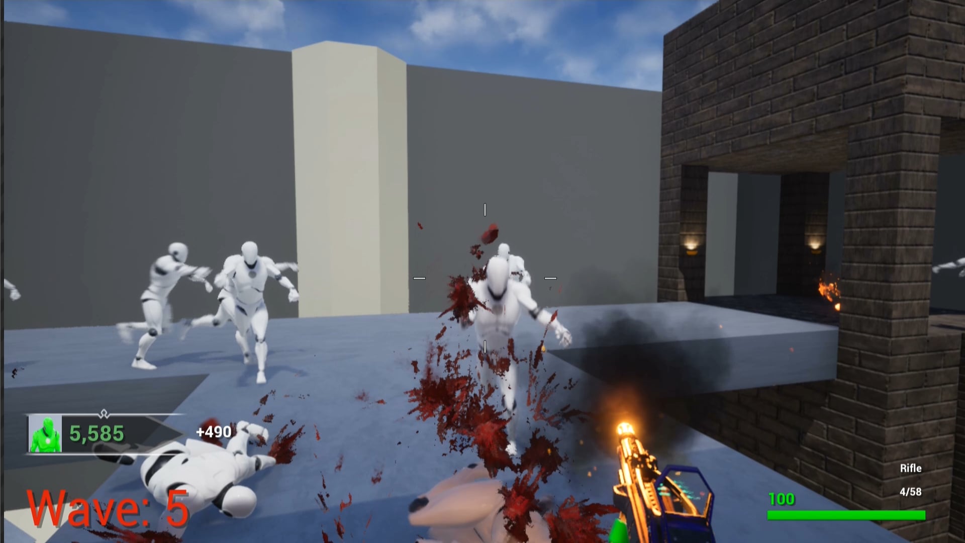 僵尸生存 蓝图 虚幻4 UE4 Multiplayer Zombie Survival Template插图1