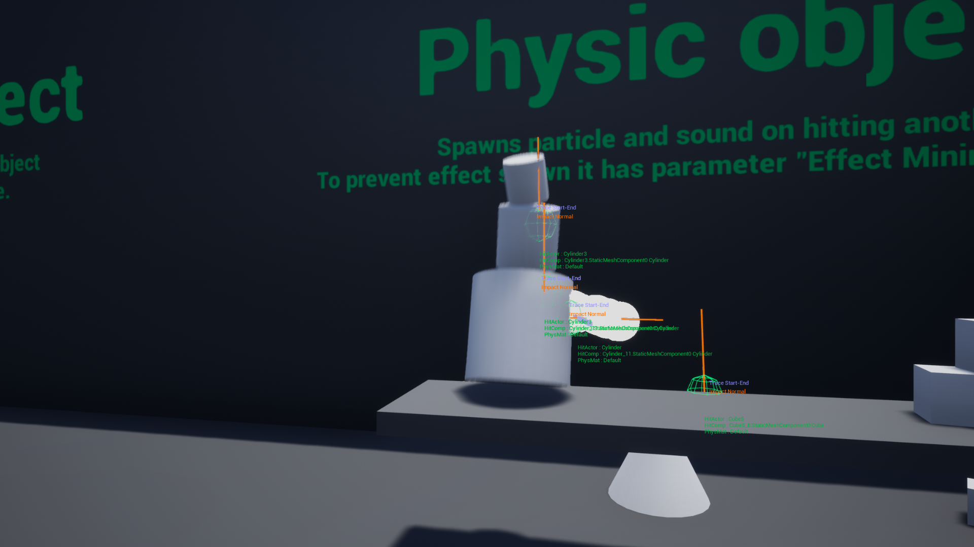 物理 受击 特效 蓝图 系统 虚幻4 UE4 IES Impact Effect System插图2