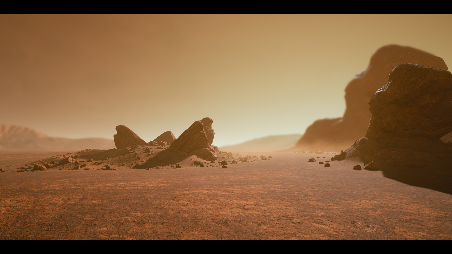 火星 表面 地形 材质 环境 虚幻4 UE4 Martian Surface插图1