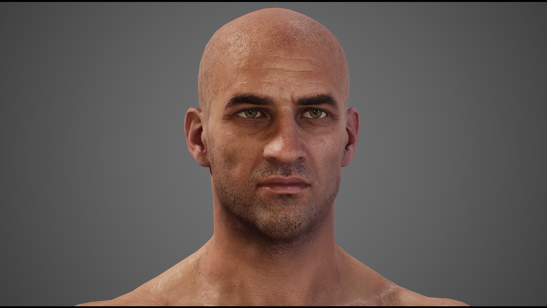 Character Customization Male 虚幻4 UE4 男性 角色 捏脸 蓝图插图1