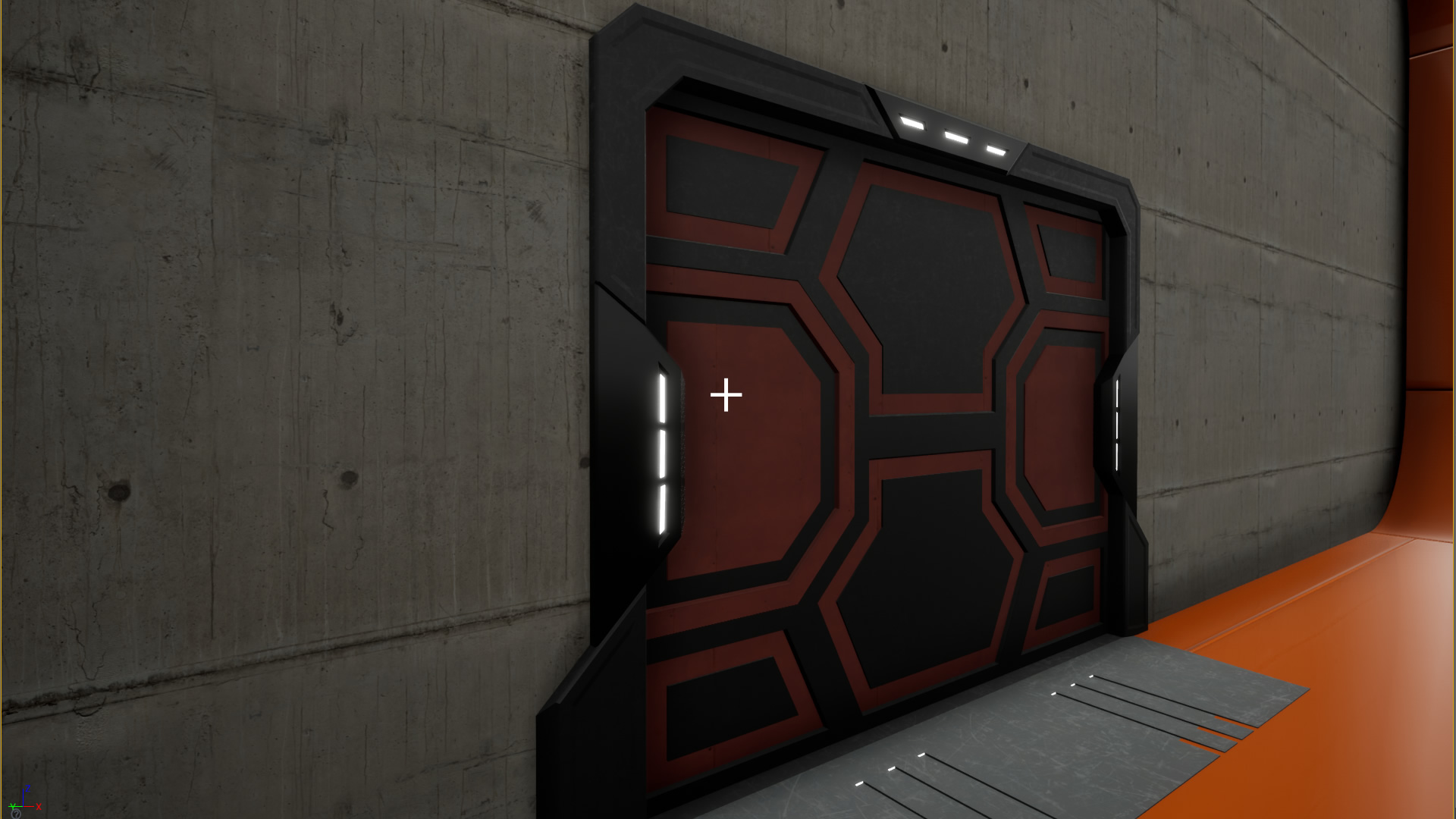 可交互科幻现代自动门 虚幻4 ue4 Doors Ahoy! Smart doors and door interactions 425插图3