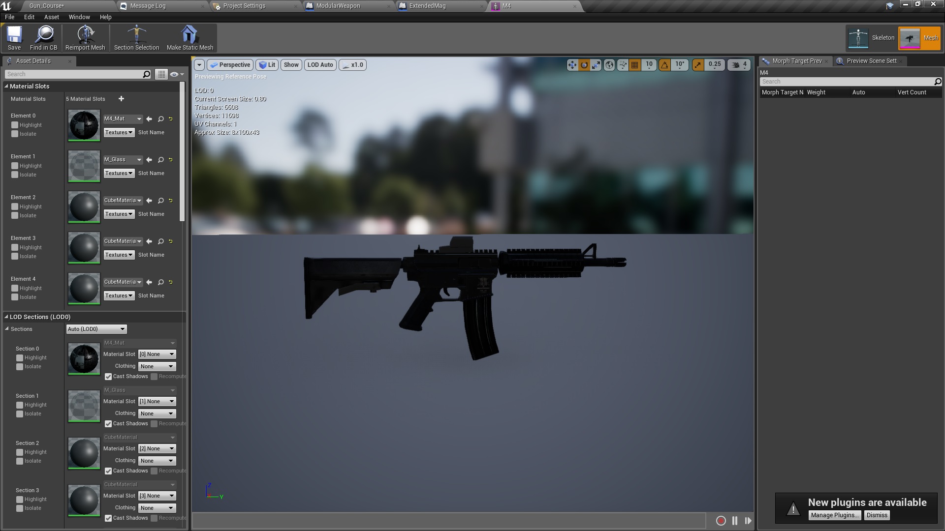 Realistic Blueprint Weapons 虚幻4 UE4 真实 射击 弹道 蓝图插图3
