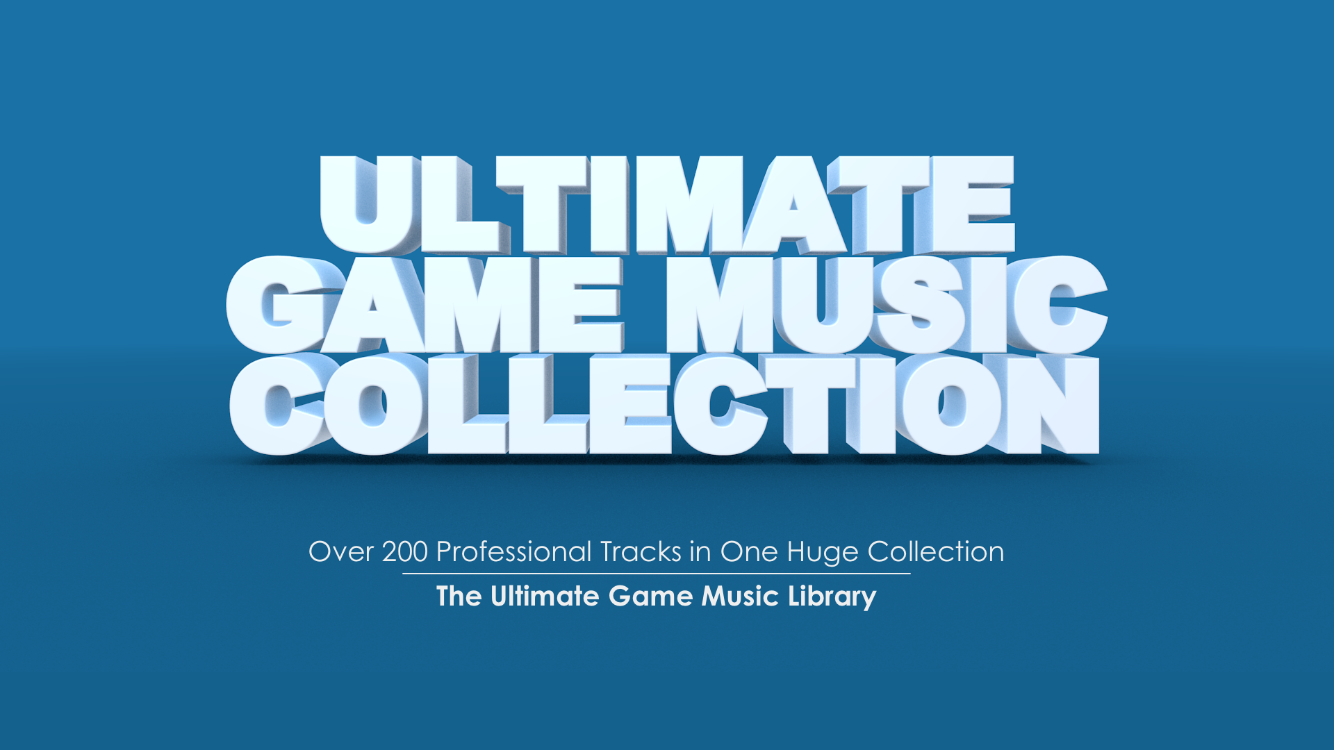 Ultimate Game Music 虚幻4 UE4 终极 游戏 音乐包