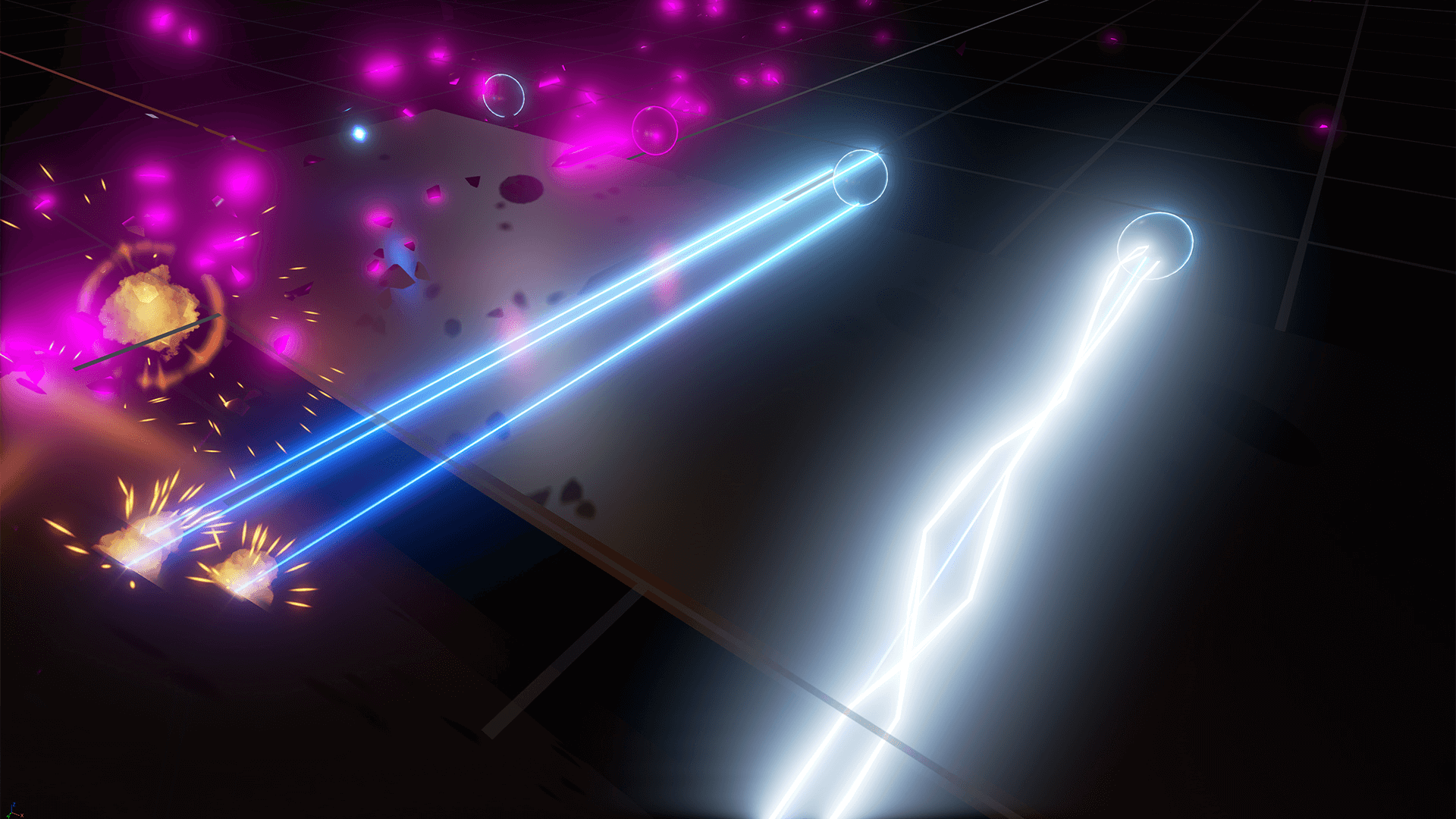 Beams and Lasers Pack 虚幻4 UE4 光束 激光 射击 武器 粒子