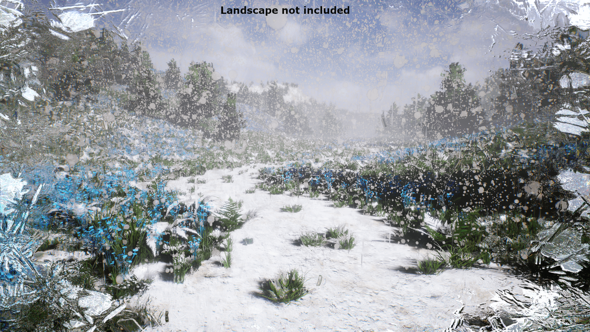 角色镜头动态天气雨水雷电结冰蓝图 虚幻4 ue4 Dynamic Weather插图8