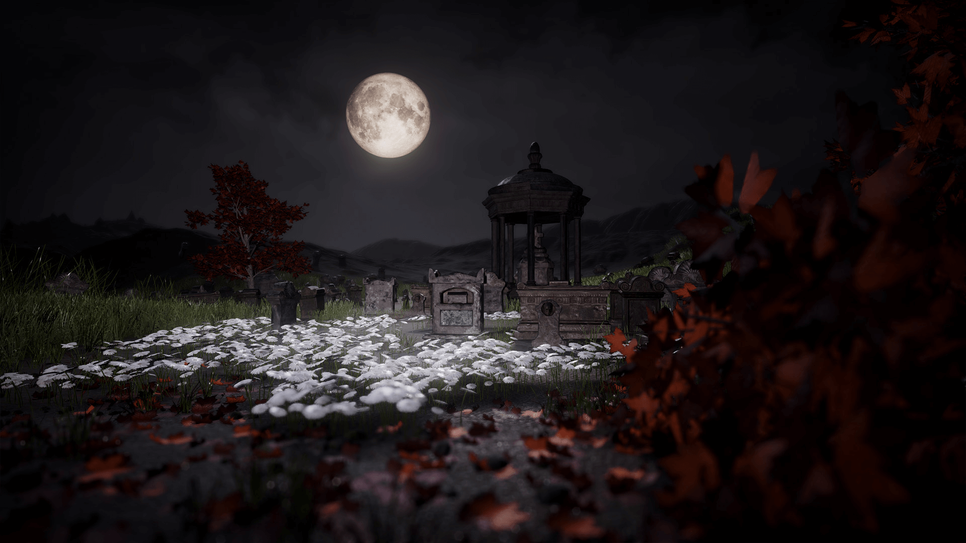 古老 墓地 棺材 墓碑 道具 虚幻4 UE4 Ancient Cemetery Props插图1