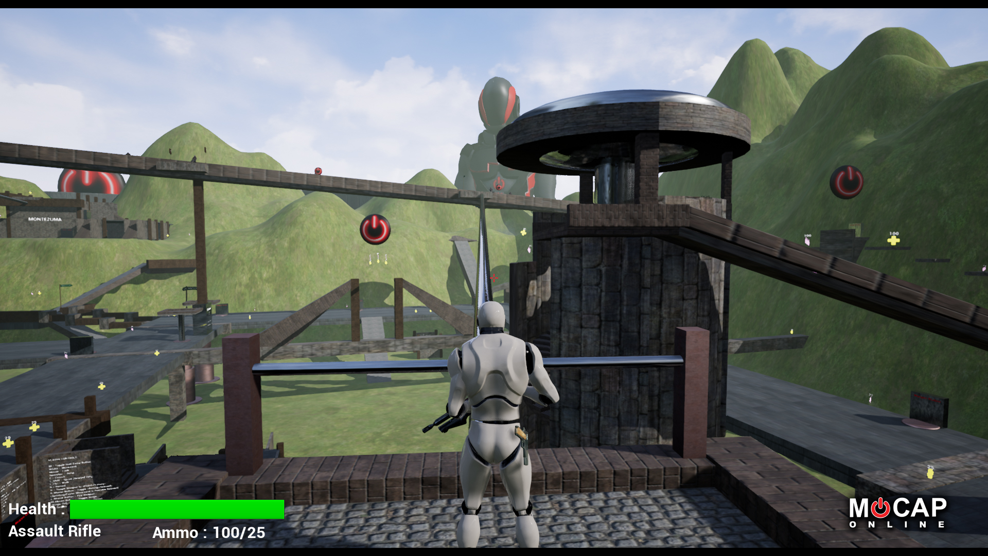 第三人称 游戏 模板 虚幻4 ue4 MCO Multiplayer TPS Blueprints插图3