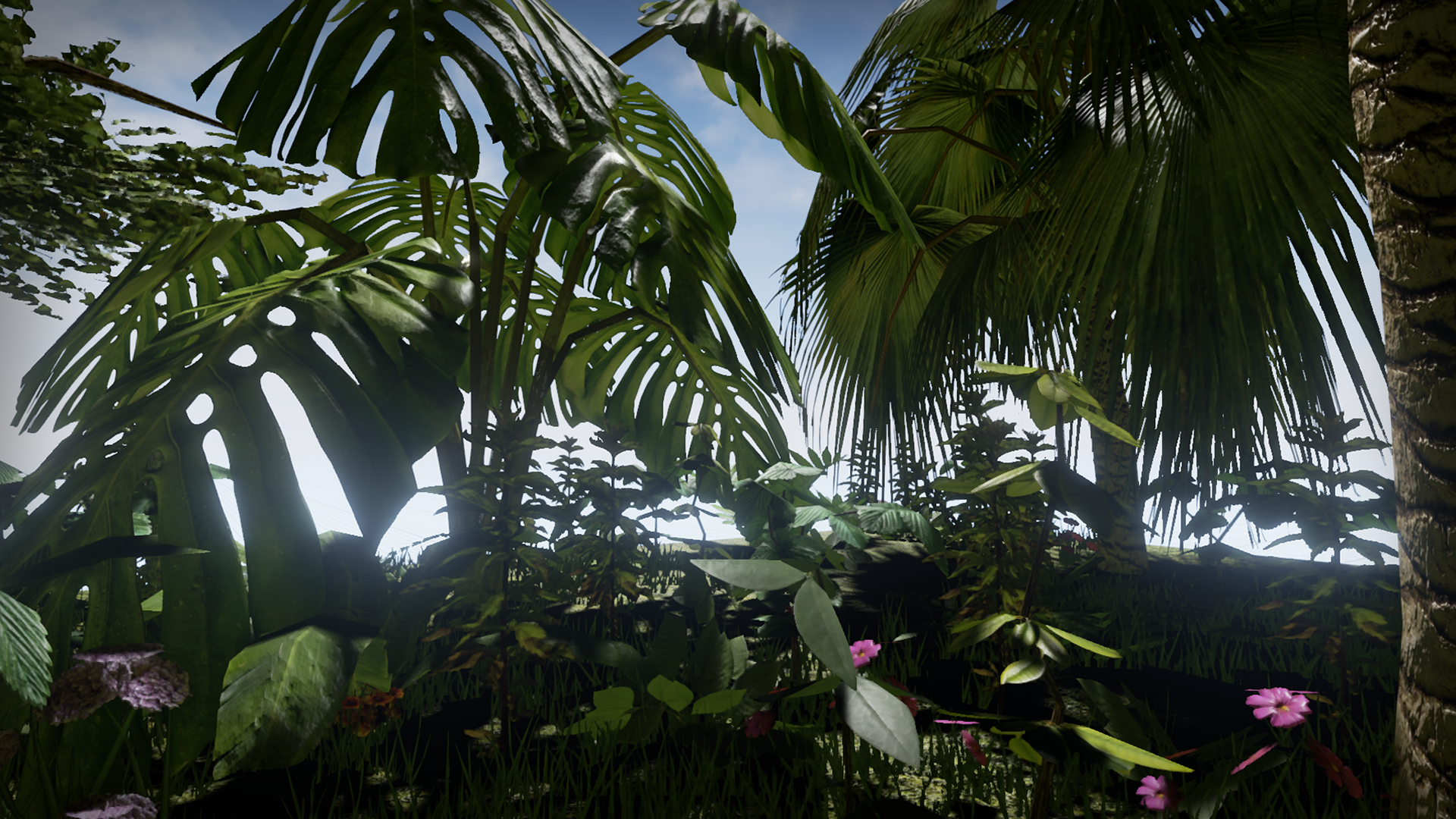 低模 热带 丛林 环境 虚幻4 UE4 Low Poly Foliage Jungle Pack