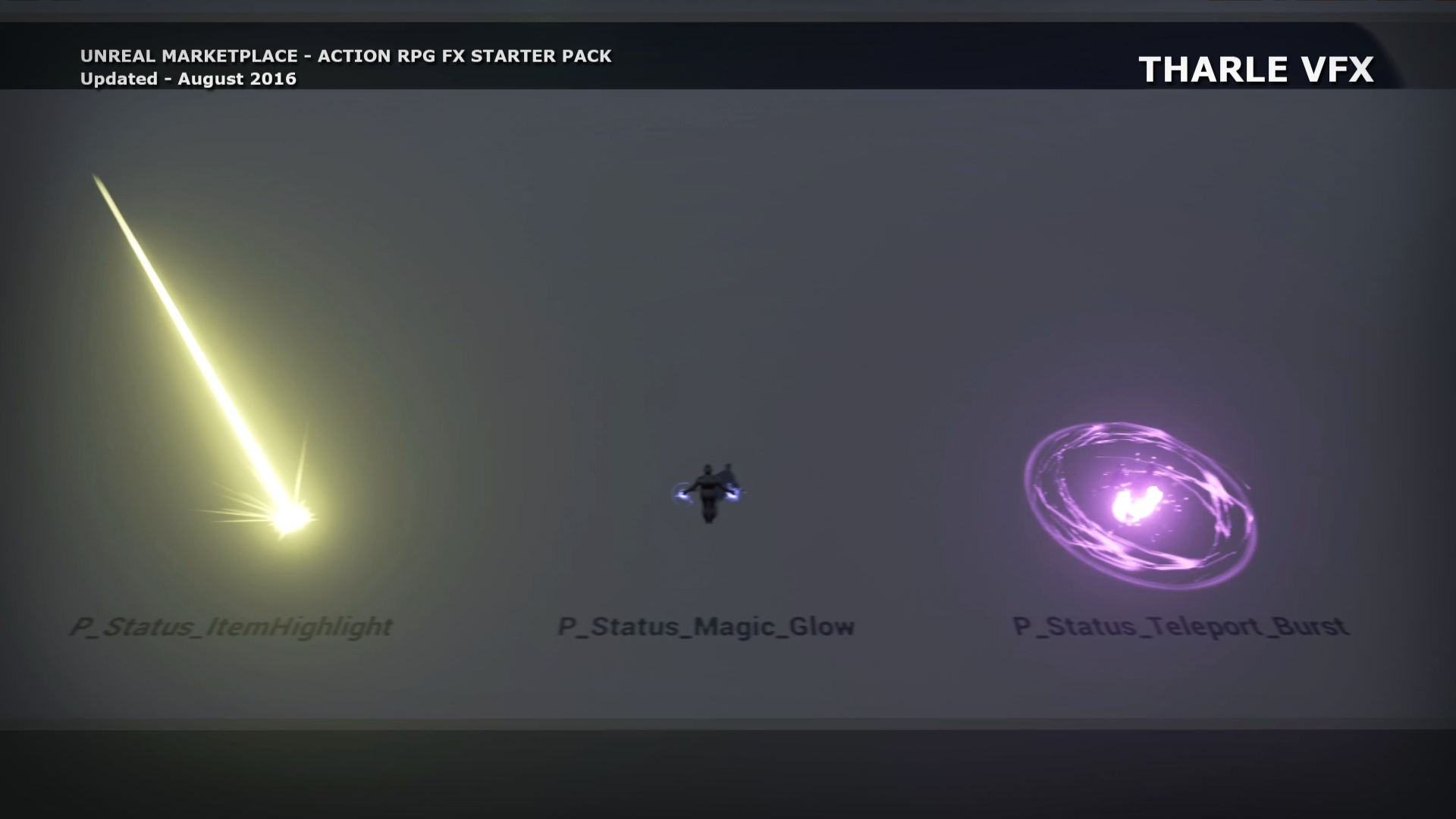 角色扮演 特效 新手包 素材 虚幻4 UE4 RPG FX Starter Pack插图3