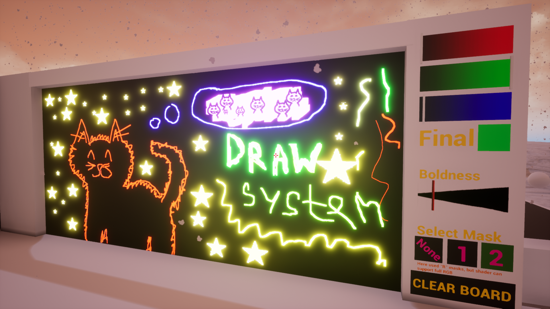 手绘 绘制 系统 蓝图 虚幻4 UE4 Draw System