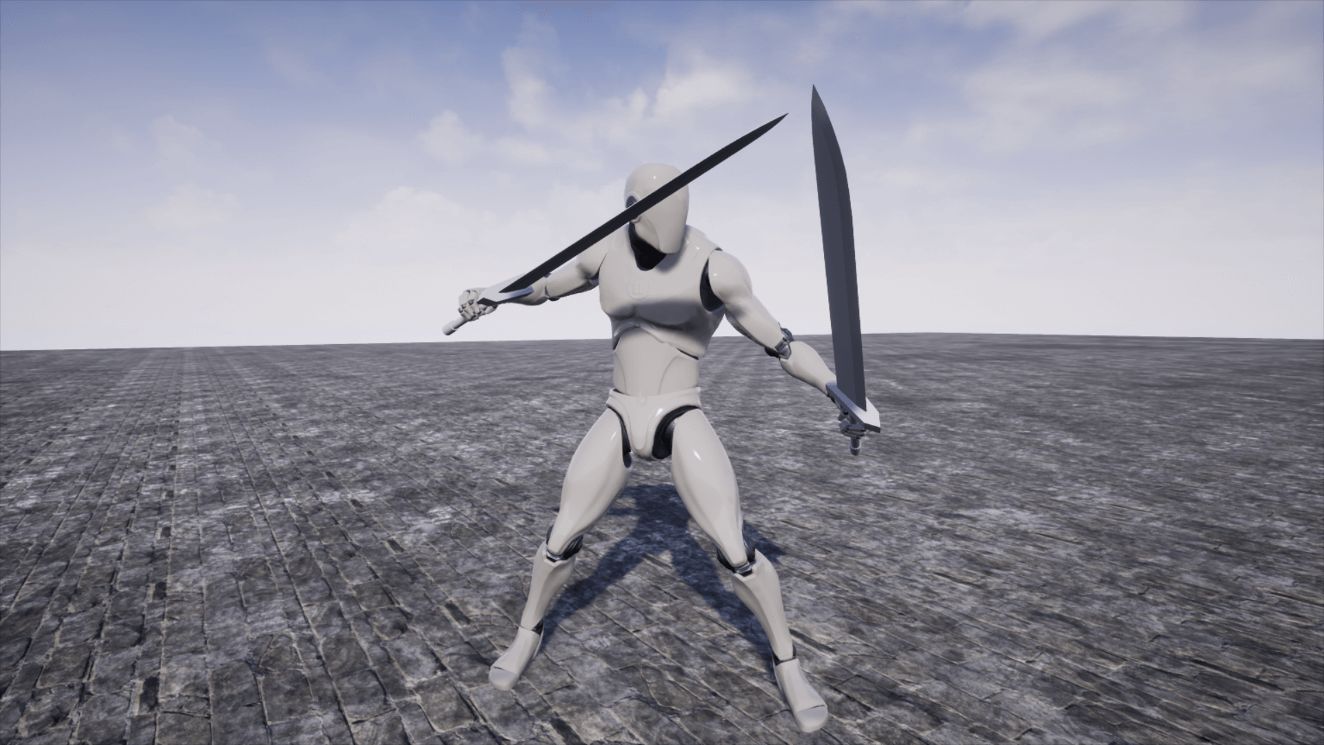 双刀 双手剑 动画 动作 虚幻4 UE4 TwinSword Animset Base