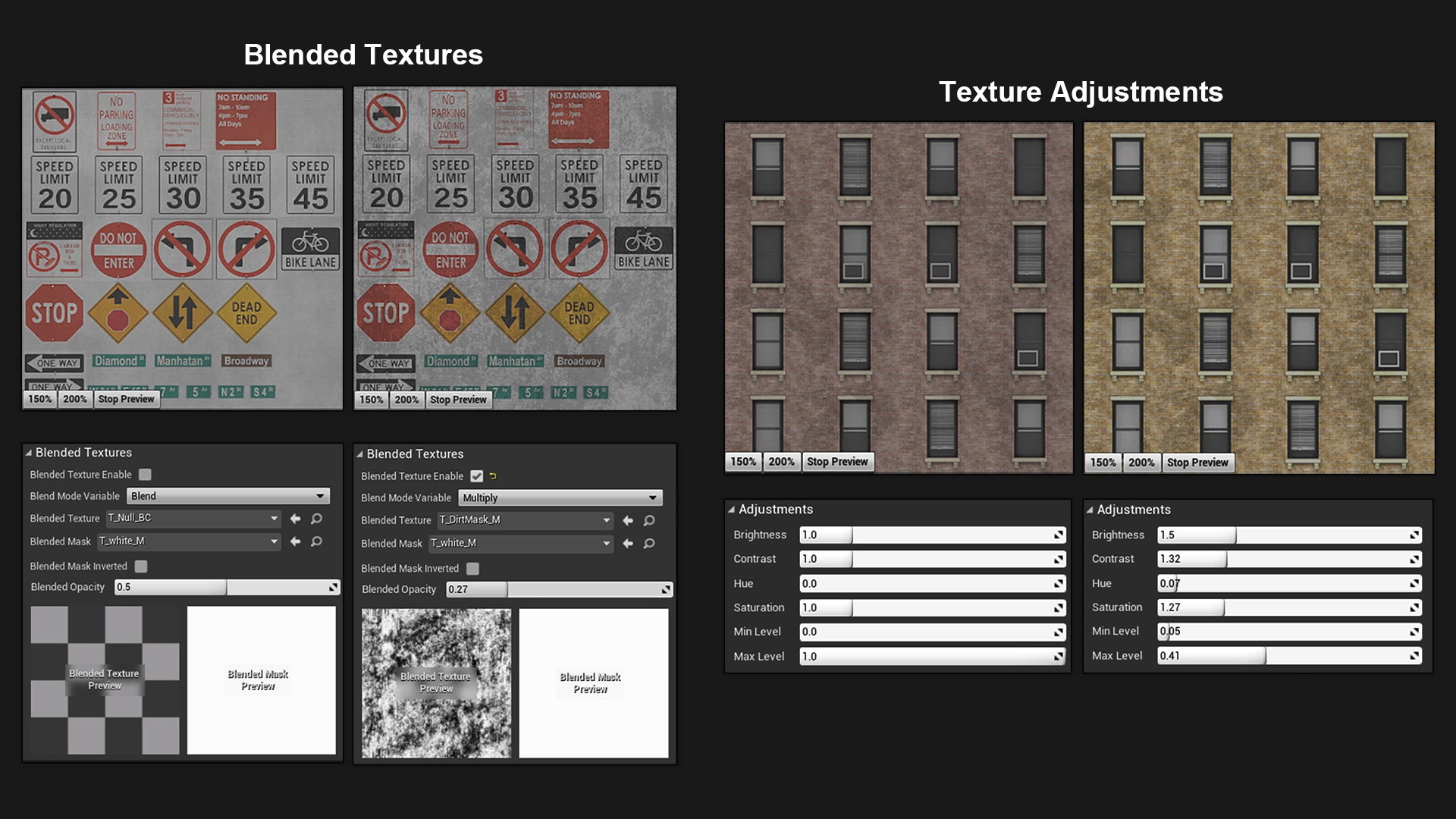 贴图分辨率LOD批量管理蓝图 虚幻4 ue4 Advanced Texture Tool插图2