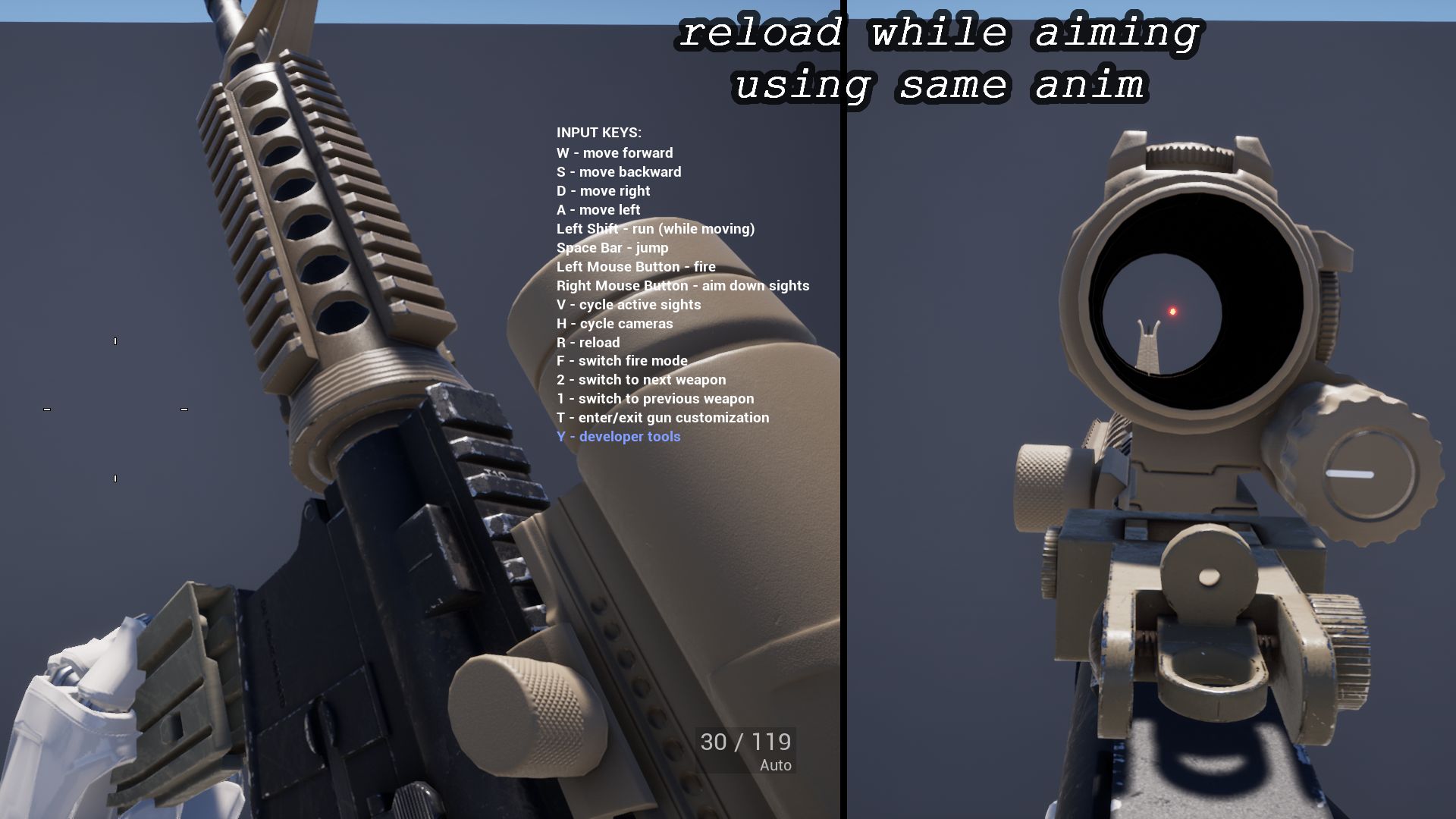 射击武器组件瞄准系统蓝图 虚幻4 ue4 Shooter Gun System 426插图1