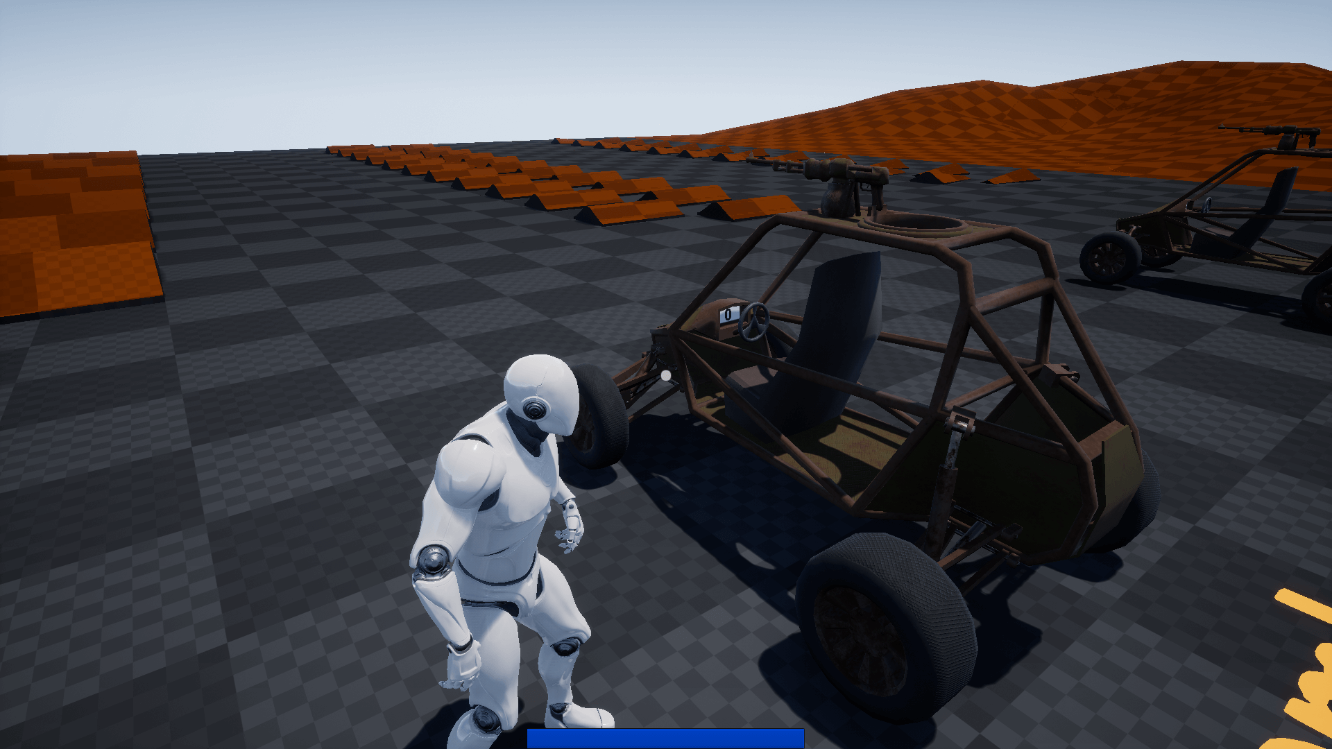 Combat Buggy System 虚幻4 UE4 吉普车 机枪 驾驶 悬挂 蓝图插图1