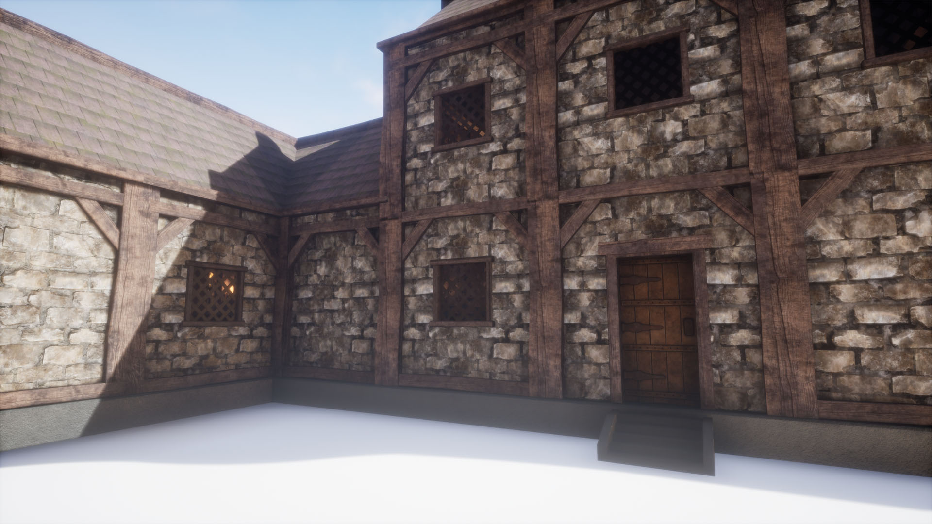 中世纪 酒馆 驿站 环境 场景 虚幻4 UE4 Medieval Tavern插图1