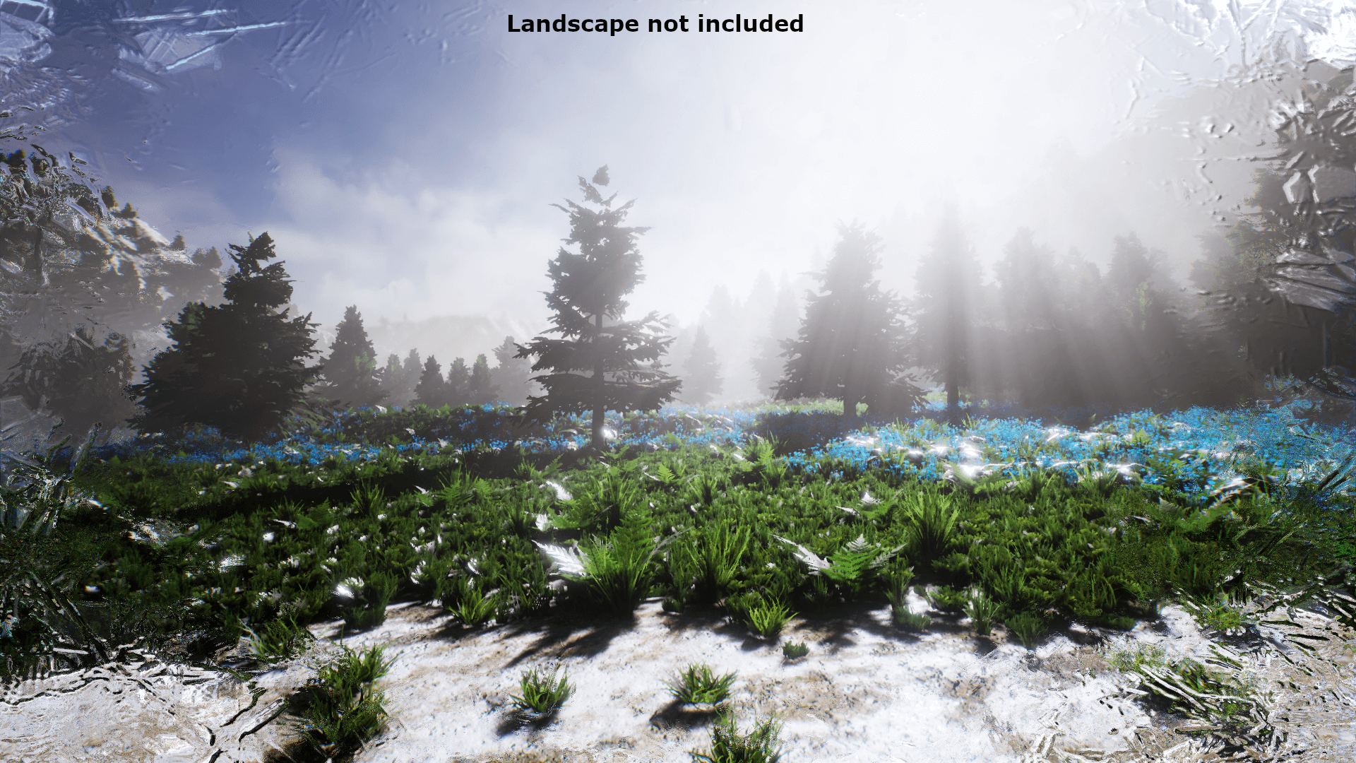 角色镜头动态天气雨水雷电结冰蓝图 虚幻4 ue4 Dynamic Weather插图6
