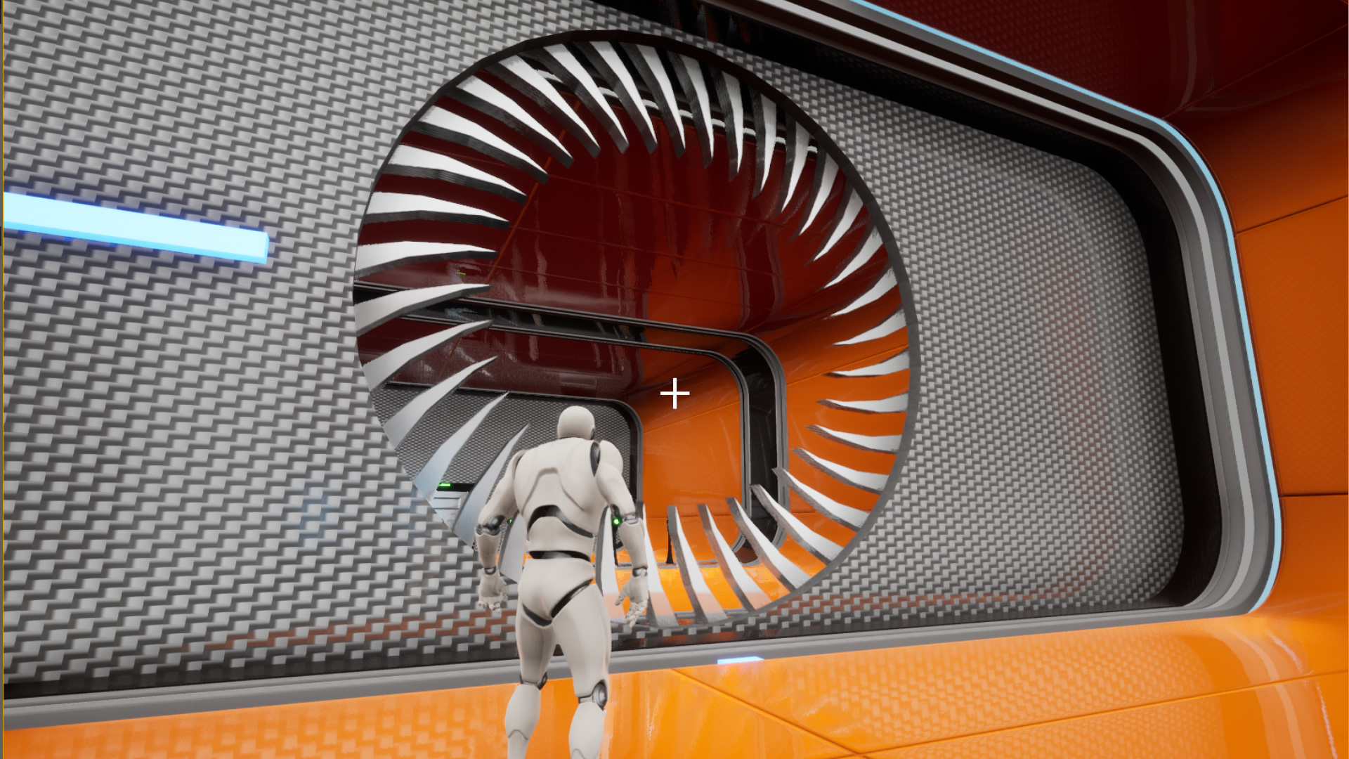 可交互科幻现代自动门 虚幻4 ue4 Doors Ahoy! Smart doors and door interactions 425