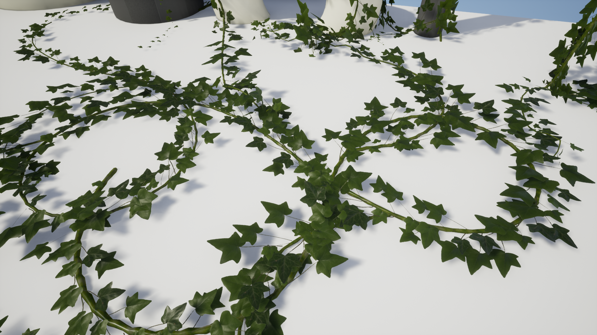 程序化藤曼生成分布蓝图 虚幻4 ue4 Procedural Ivy Generator插图2