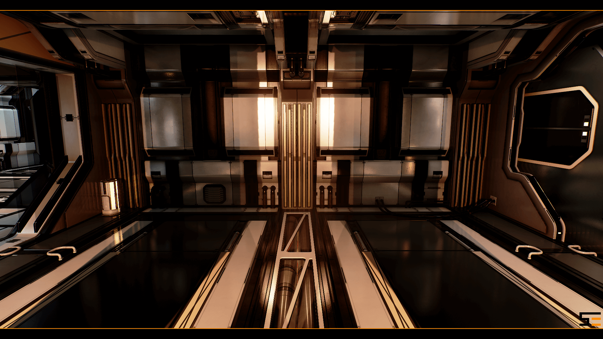 模块化 科幻 走廊 过道 环境 虚幻4 UE4 Modular SciFi Hallways插图1