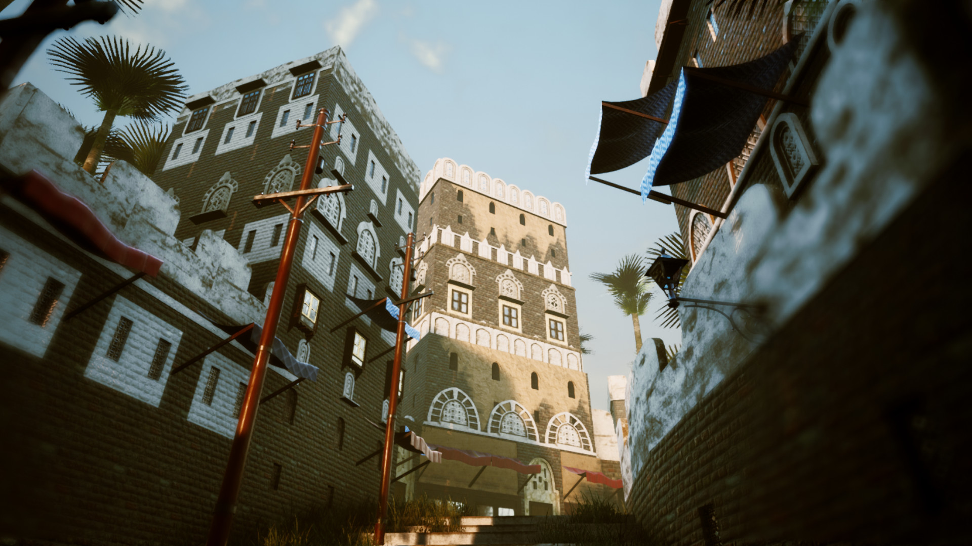 Modular Middle Eastern Village 虚幻4 UE4 模块化东部城市 场景插图2