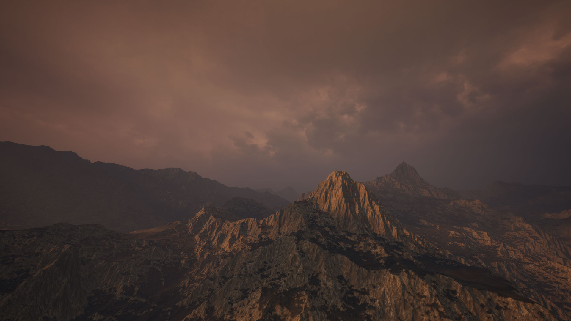 草原 山地 地形 场景 虚幻4 UE4 Elite Landscapes Rocky Meadows插图1