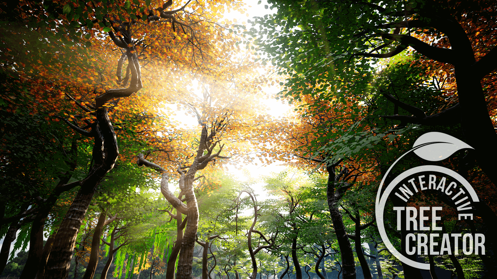 Interactive Tree Creator 虚幻4 UE4 交互 树木 生成器 蓝图插图1